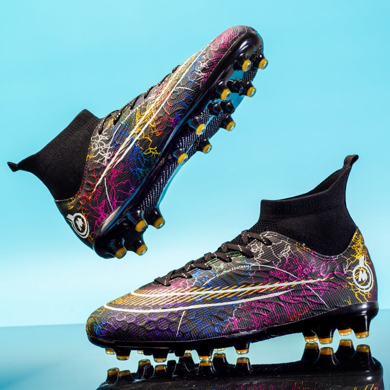 Training Children Professional Long Dingtalk Broken Youth Plus Size Sneaker Male And Female Students Football Shoe Competition - Image 4