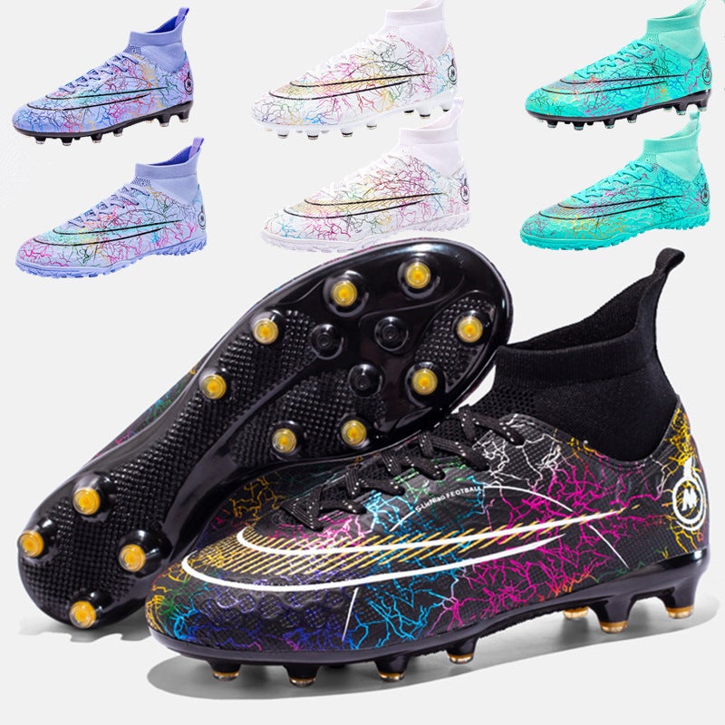 Training Children Professional Long Dingtalk Broken Youth Plus Size Sneaker Male And Female Students Football Shoe Competition - Image 3
