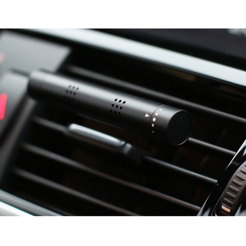 2pcs Car Aromatherapy Stick Fragrance Diffuser Car Air Vent Freshener Perfume Diffuser Silicone Vent Clip With 3 PCS Replacement Sticks For Aromatherapy (Black) - Image 3