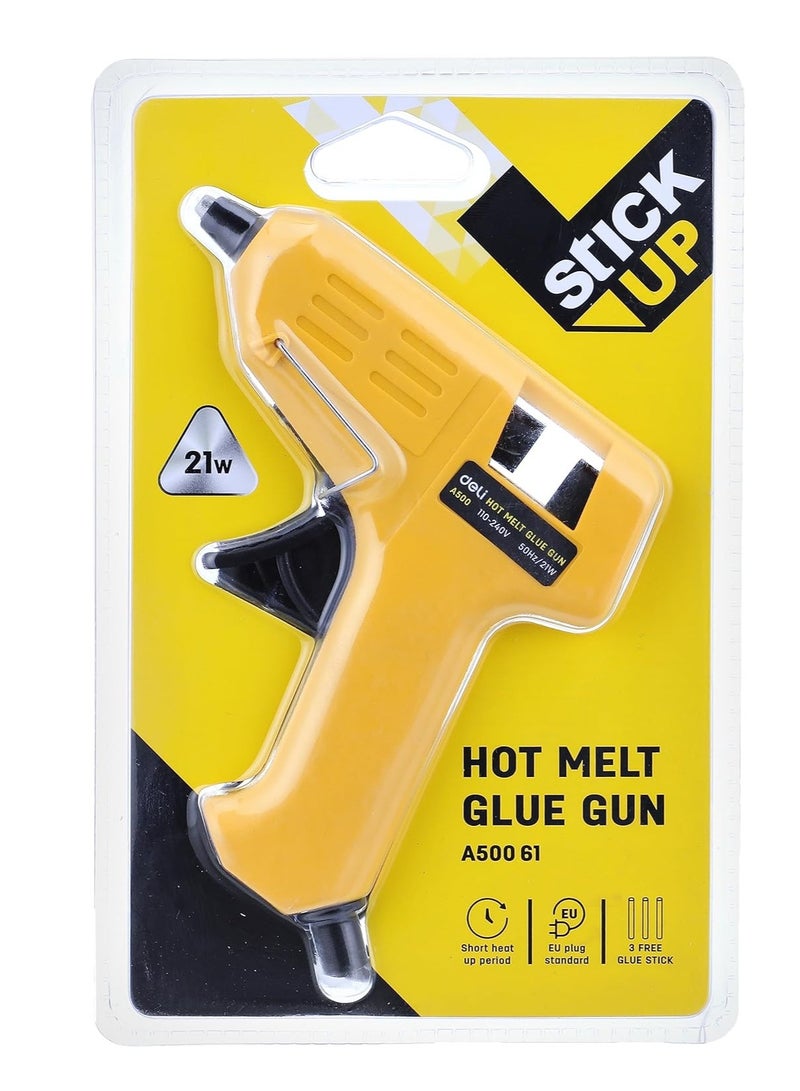 Deli Hot Melt Glue Gun For Thin 7mm Glue Sticks 21W Power - Image 1