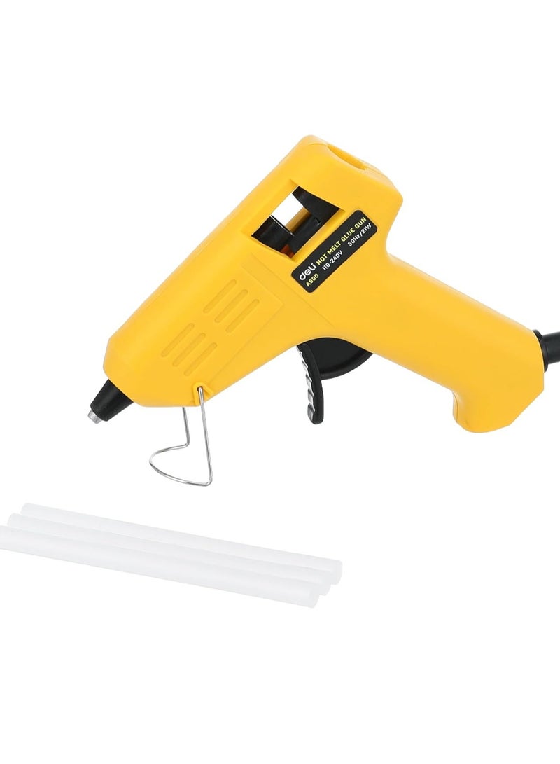 Deli Hot Melt Glue Gun For Thin 7mm Glue Sticks 21W Power - Image 4