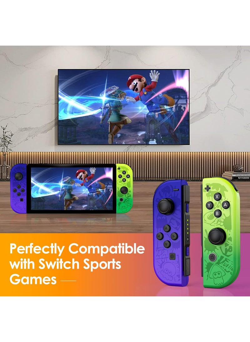 Wireless Replacement Joy-Cons for Nintendo Switch - L/R Controllers for Seamless Gaming Experience - Responsive and Ergonomic Design - Image 3