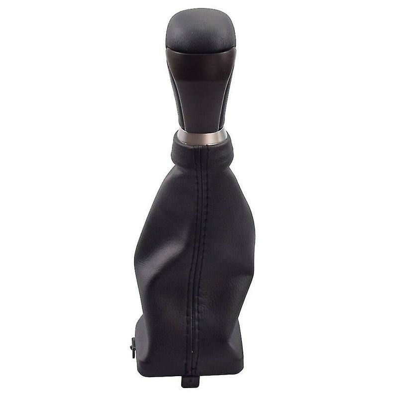 Gear Shift Knob Gaitor: Chrome Accent, Easy Quick Installation - Unique Stylish Design, Corrosion Resistance for Automatic Car Interior Styling & Replacement - Image 1