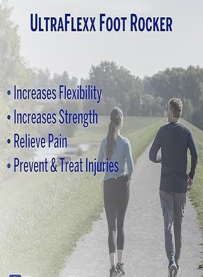 HGC Foot Rocker- Calf Stretcher for Plantar Fasciitis, Achillis Tendonitis, Calf and Foot Pain, Shin Splints- Increases Flexibility and Strength in Foot and Lower Leg- Non-Skid Botto - Image 3