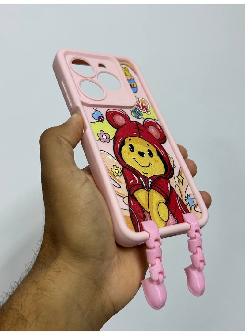 New Cartoon Design Back Cover for Infinix Smart 8 - Image 2