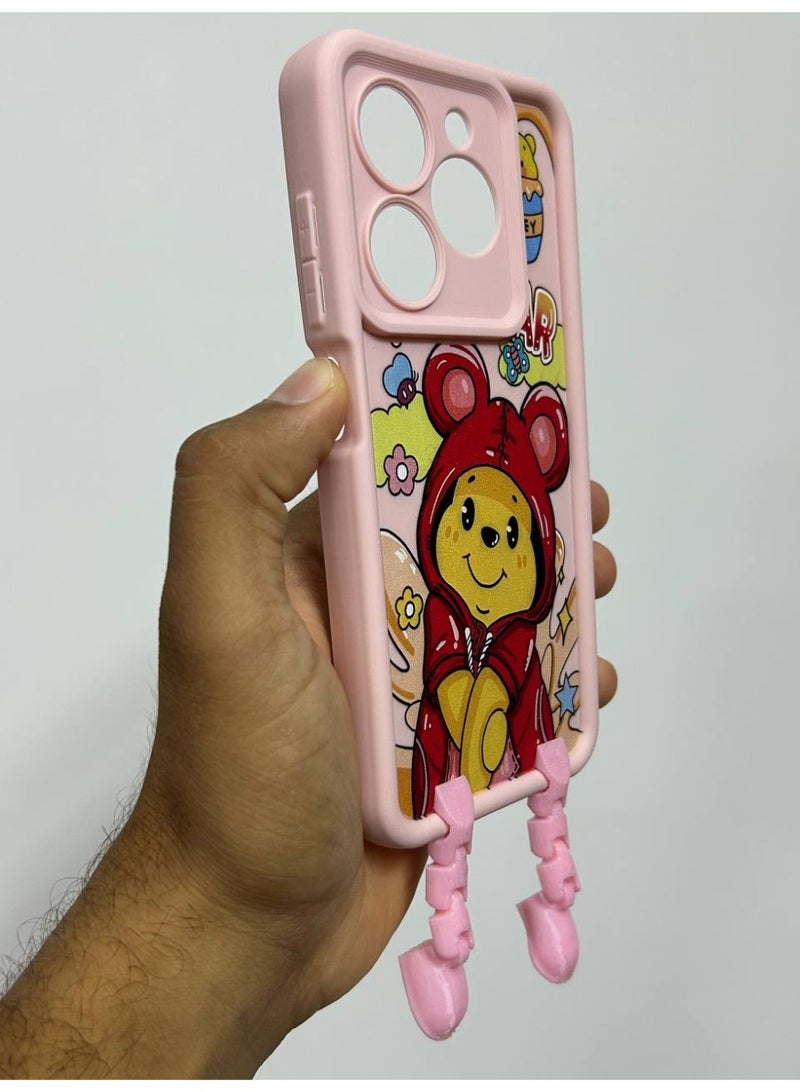 New Cartoon Design Back Cover for Infinix Smart 8 - Image 4