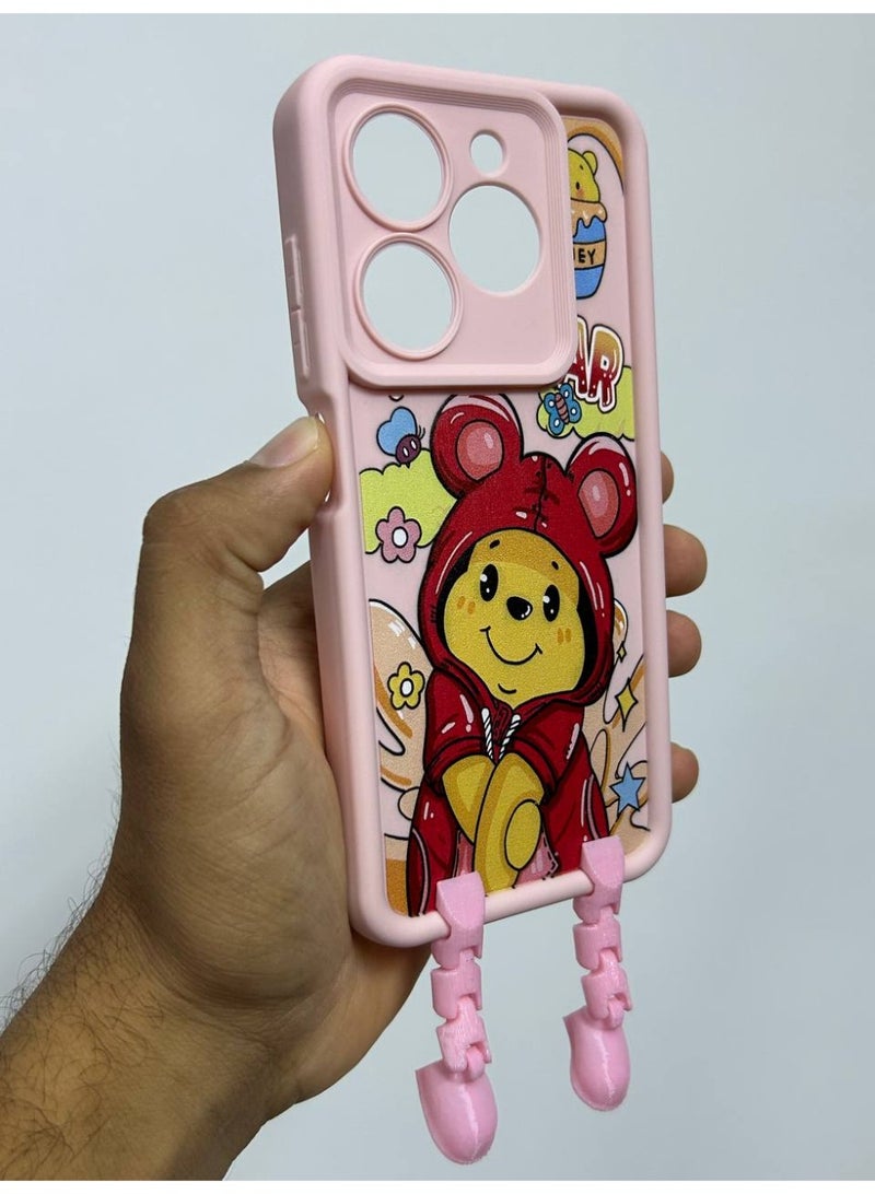 New Cartoon Design Back Cover for Infinix Smart 8 - Image 3