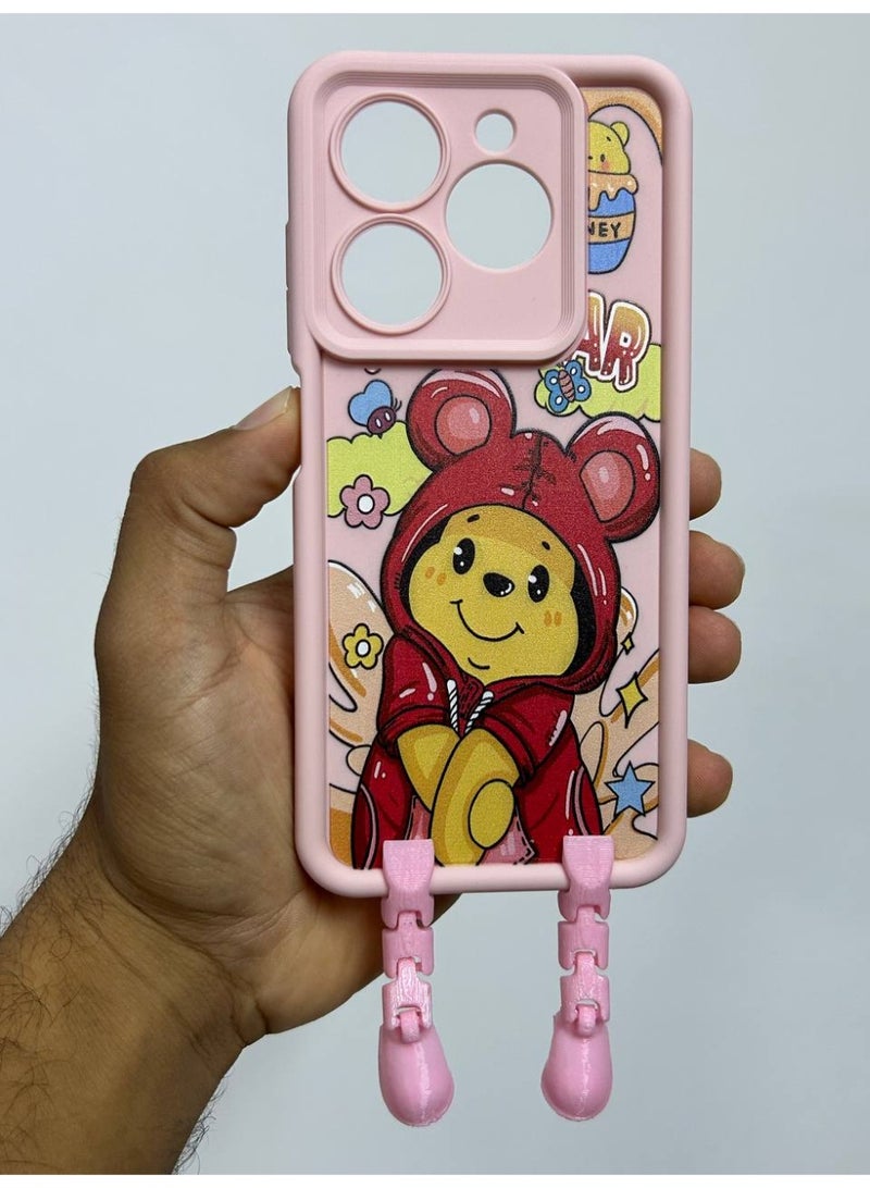 New Cartoon Design Back Cover for Infinix Smart 8 - Image 1