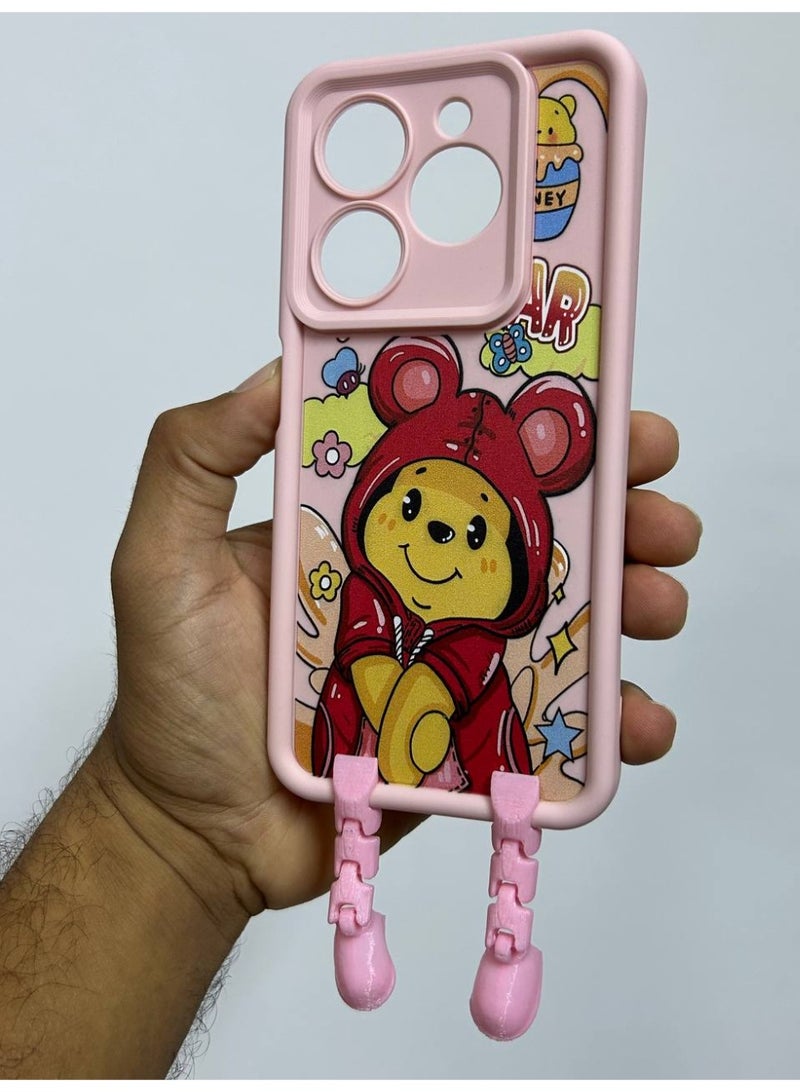 New Cartoon Design Back Cover for Infinix Smart 8 - Image 5
