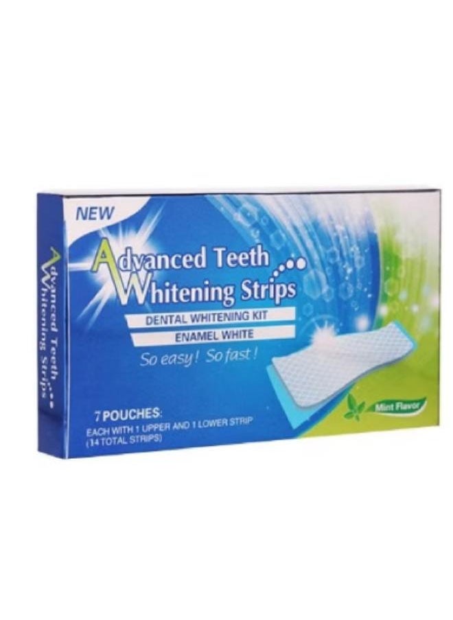 RAKO Advanced Teeth Whitening Strips 7-Pouch  - Image 2
