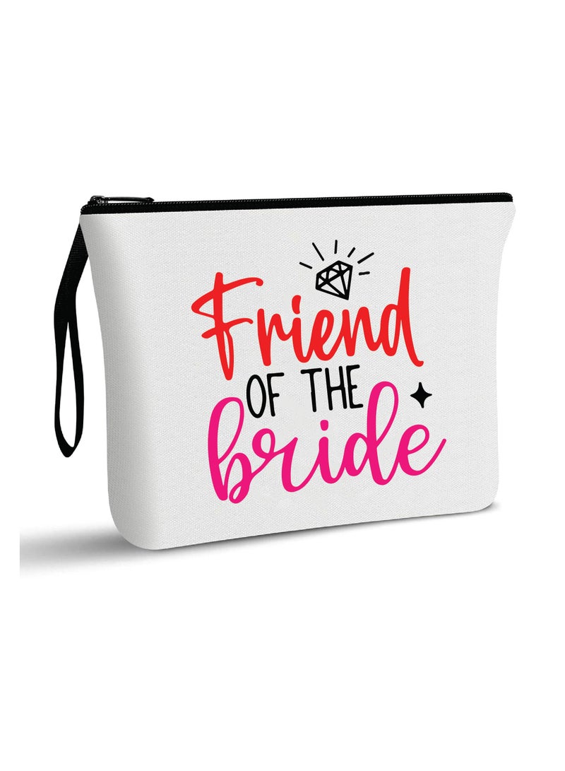 PRINTSHOP4ME Bride Squad Cosmetic Bags for Your Wedding Crew - Cosmetic Pouches - Makeup Bags for the Perfect Pre-Wedding Party - Image 1