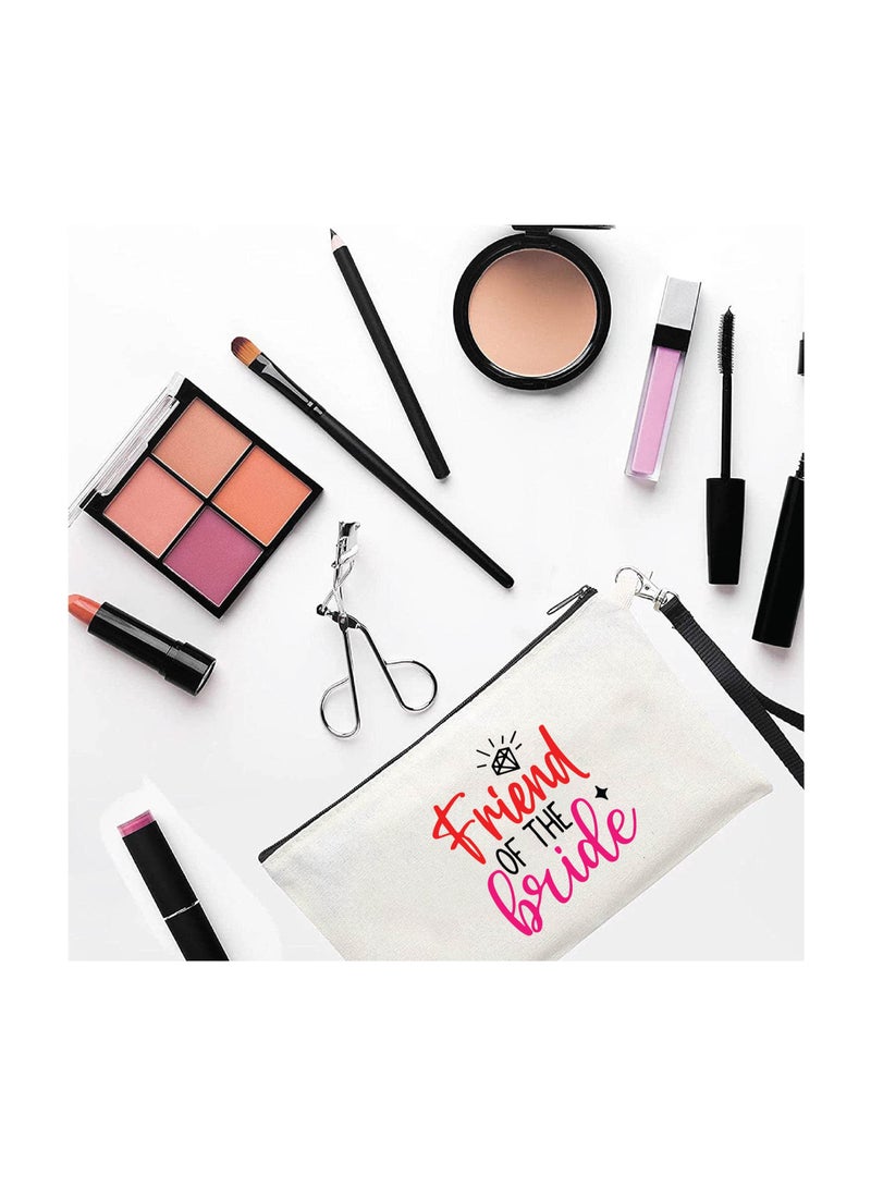 PRINTSHOP4ME Bride Squad Cosmetic Bags for Your Wedding Crew - Cosmetic Pouches - Makeup Bags for the Perfect Pre-Wedding Party - Image 2