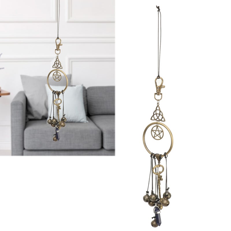 Witch Bells Reduce Stress Antique Magic Keys Exquisite Witchcraft Bells Supplies Witch Wind Chimes for Door Decor - Image 2