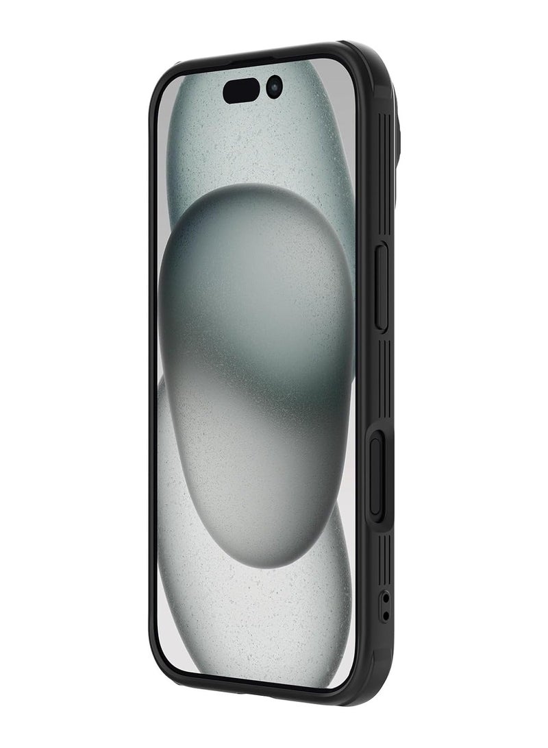 Nillkin CamShield Prop Case Flip Style Lens Camera Protect Mobile Holder Fits Apple iPhone 16 Pro Max 6.9'' Inch - Black - Image 4