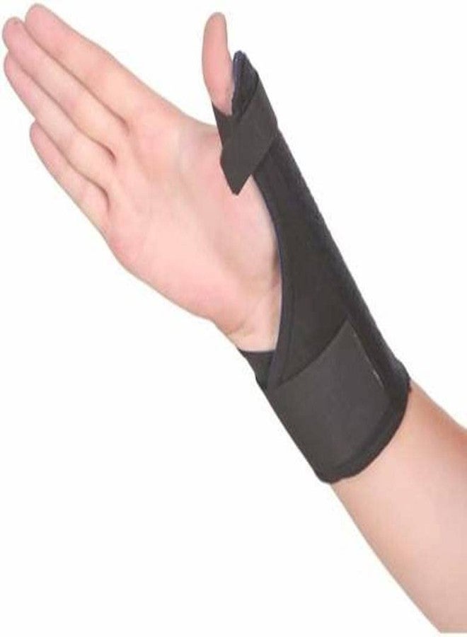 Kudize Thumb Spica Splint Brace Support Guard Splint Stabiliser Sprain Arthritis - Universal (Black) - Image 3