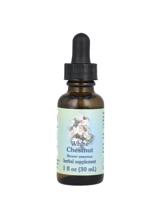 Flower Essence Services خدمات جوهر الزهور، كستناء أبيض، جوهر زهري، 1 أونصة سائلة (30 مل) - Image 1