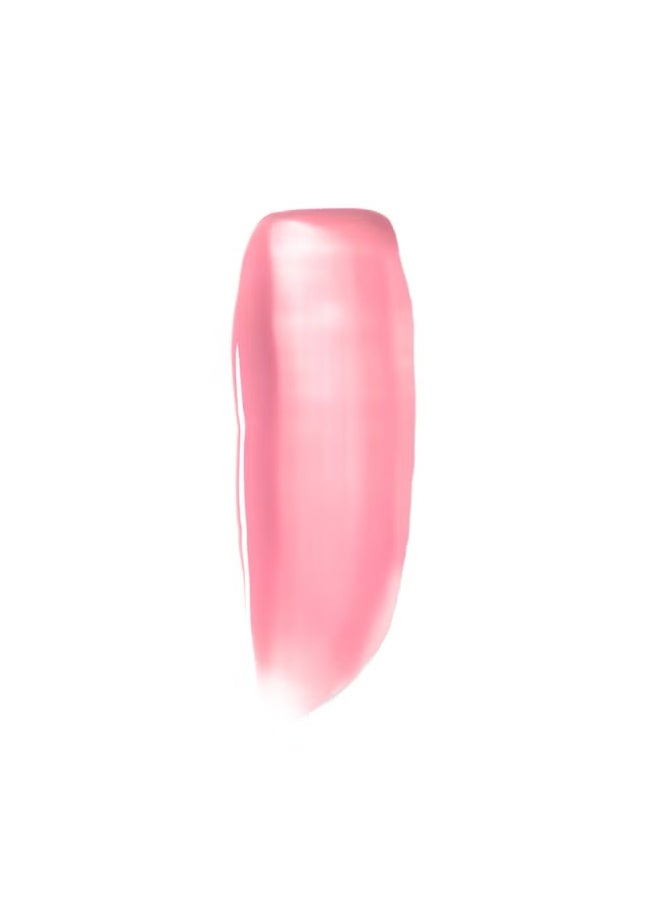 Jouer Cosmetics Tinted Hydrating Lip Oil - BELLE - Sheer Barbie Pink - Image 2