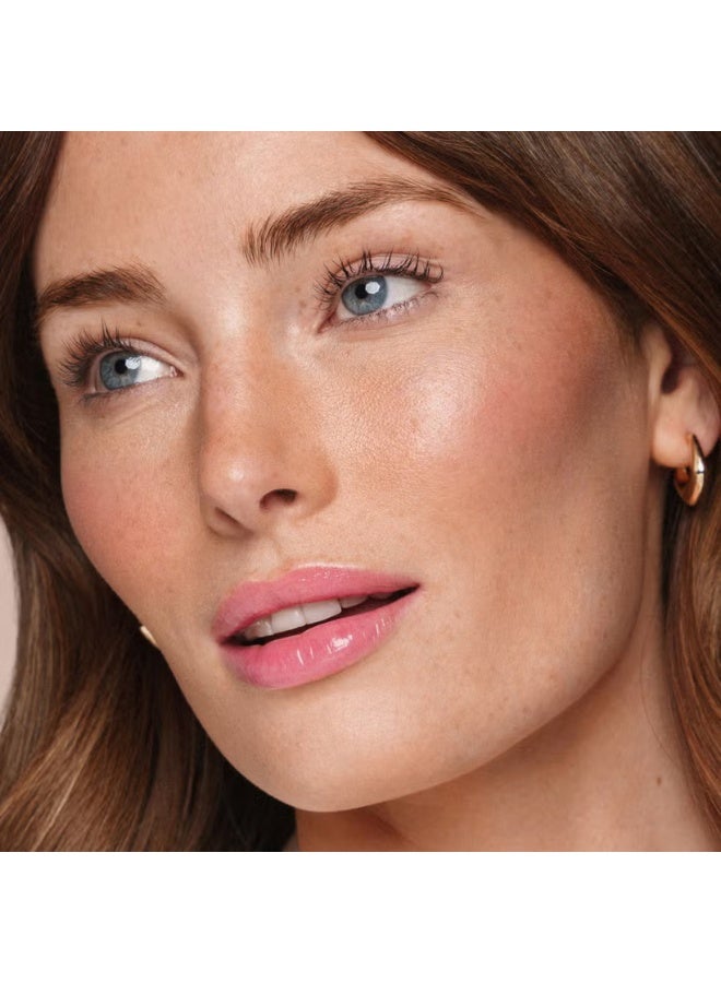 Jouer Cosmetics Tinted Hydrating Lip Oil - BELLE - Sheer Barbie Pink - Image 3