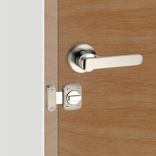 SARDAR Nester Door Handle for Main Door/Mortise Door Lock Set/3 Brass Keys/Bedroom Door Lock/Handle Lock for Home/Office/Hotel (with Rotary Latch) - Image 1