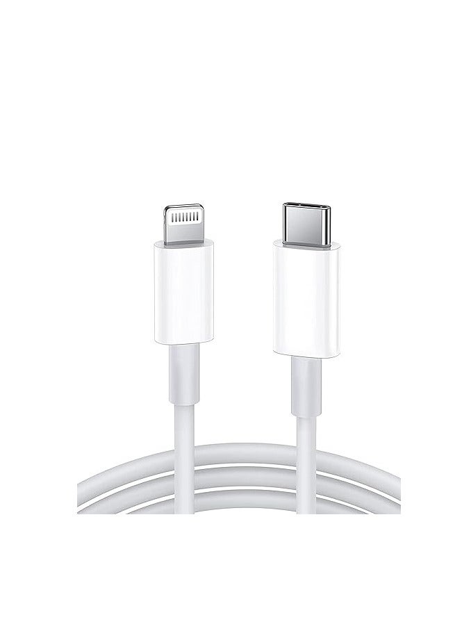 USB C to Lightning Cable 1M [MFi Certified] Compatible with Apple iPhone 14 Pro Max/13/12/11 Pro/X/XS/XR/8 Plus/AirPods Pro,Supports Power Delivery,White 