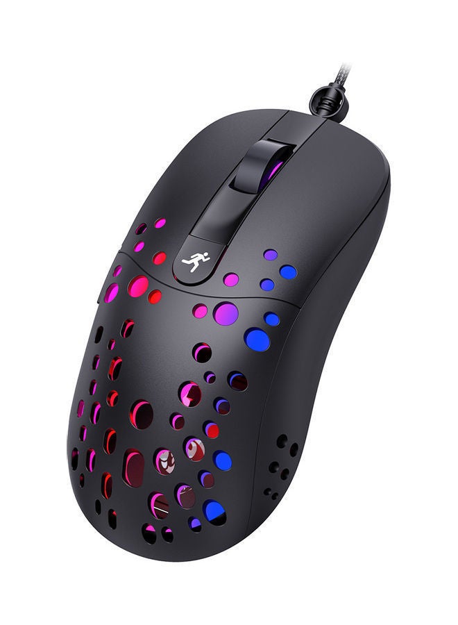 NIBEMINENT Single-Hand Wired Gaming Keyboard with RGB Mouse Set - Image 5
