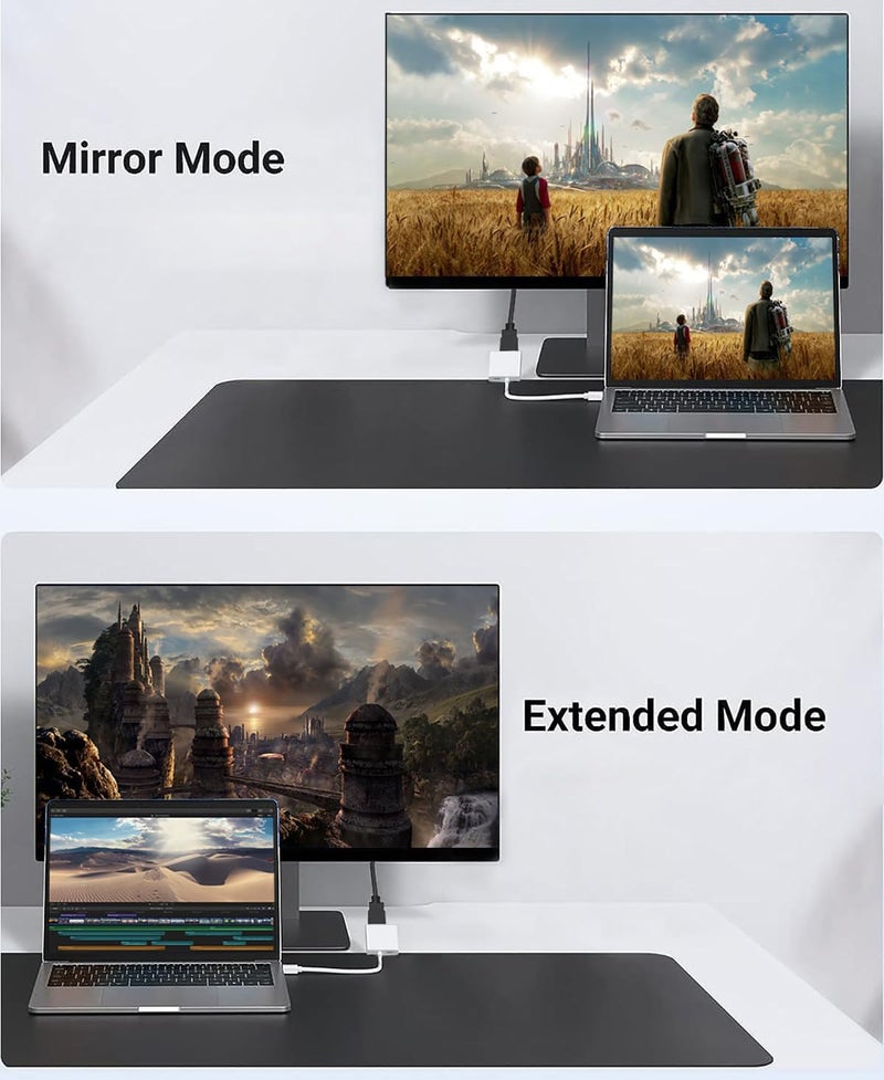 USB-C to HDMI Adapter 4K@60Hz for iPhone 15, MacBook Pro, Air, iPad Pro - Image 5