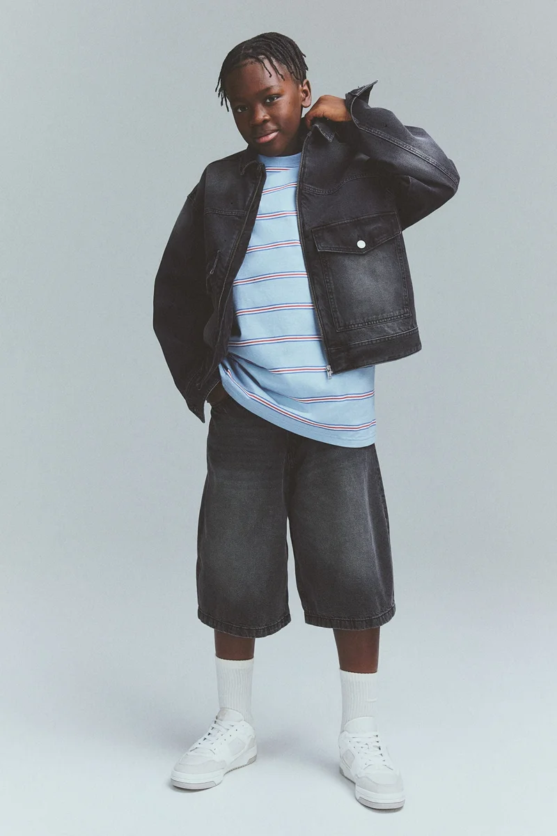 H&M Baggy denim shorts