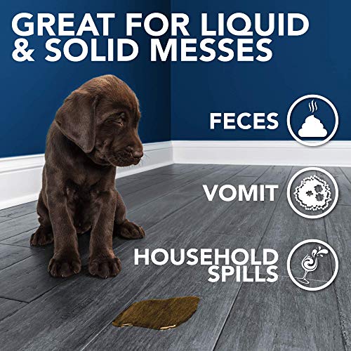 Simple Solution Abzorbitall Pet Mess Absorbent Towels - Multi-Surface Urine and Dog Poop Cleaning Sheets - 12 x 17 inches - 30 Towels - Image 5
