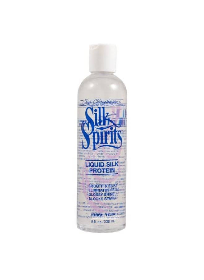 Chris Christensen Silk Spirits Liquid Protein Dog Conditioner Groom Like A Professional 8 Oz  - Image 1