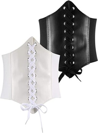 Corset Belt for Women, 2 Pcs Wide Elastic Waistband Waist Belt for Girls Fits Waist 26-36 Inches, Women’s Elastic Costume Waist Belt Lace-up Tied Corset Belts, Shirt Dress Decorative Belt - pzsku/ZB706E7842ADA0555F93AZ/45/1746223439/b177f957-ef61-4b26-9102-3925ffe3e5be