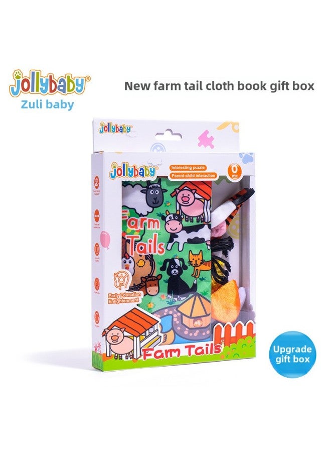 Jollybaby Gift Box Early Education Enlightenment Puzzle 0-3 Years Old Baby Tail Baby Toy Cloth Book Wholesale-Specifications:(Gift Box) Good Night Cloth Book  - Image 3