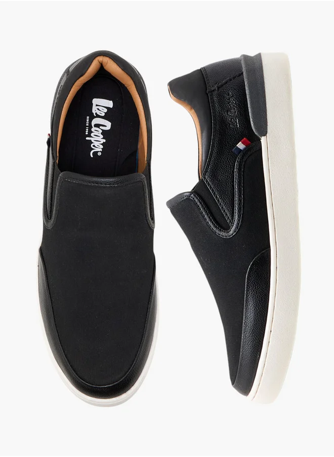 Lee Cooper Men's Logo Detail Slip-On Loafers