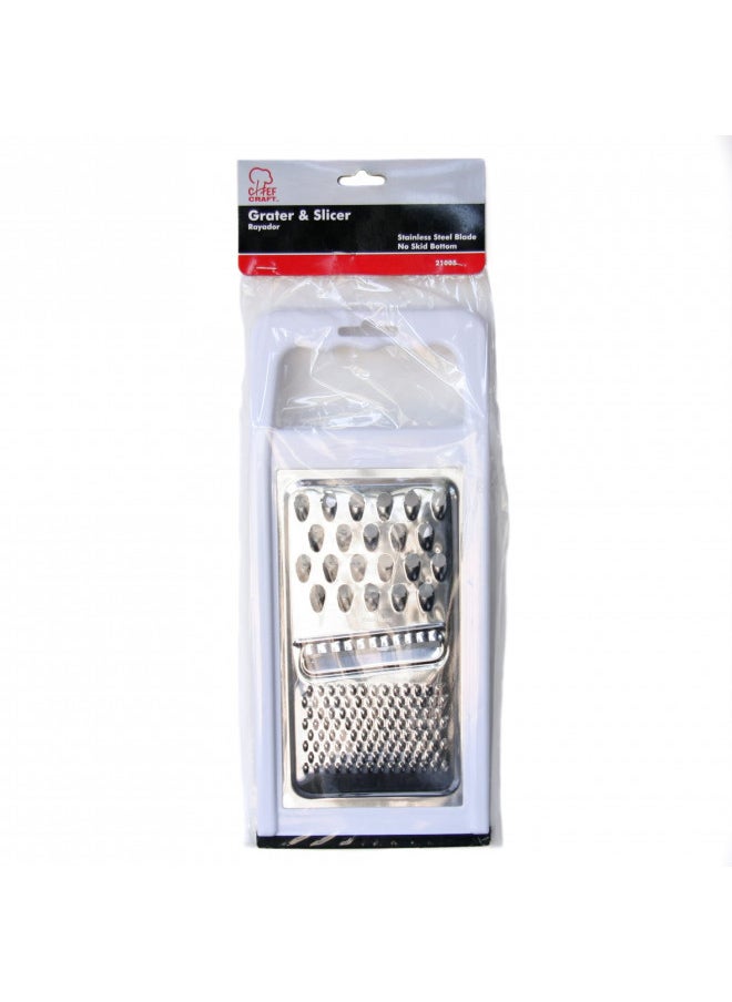 Chef Craft Select Stainless Steel Grater, 5 x 11 inch 1 piece, White - pzsku/ZB707101782CEF5D2BDB9Z/45/_/1728458771/8ca445c6-ccff-4287-8590-13b74d12a5cd