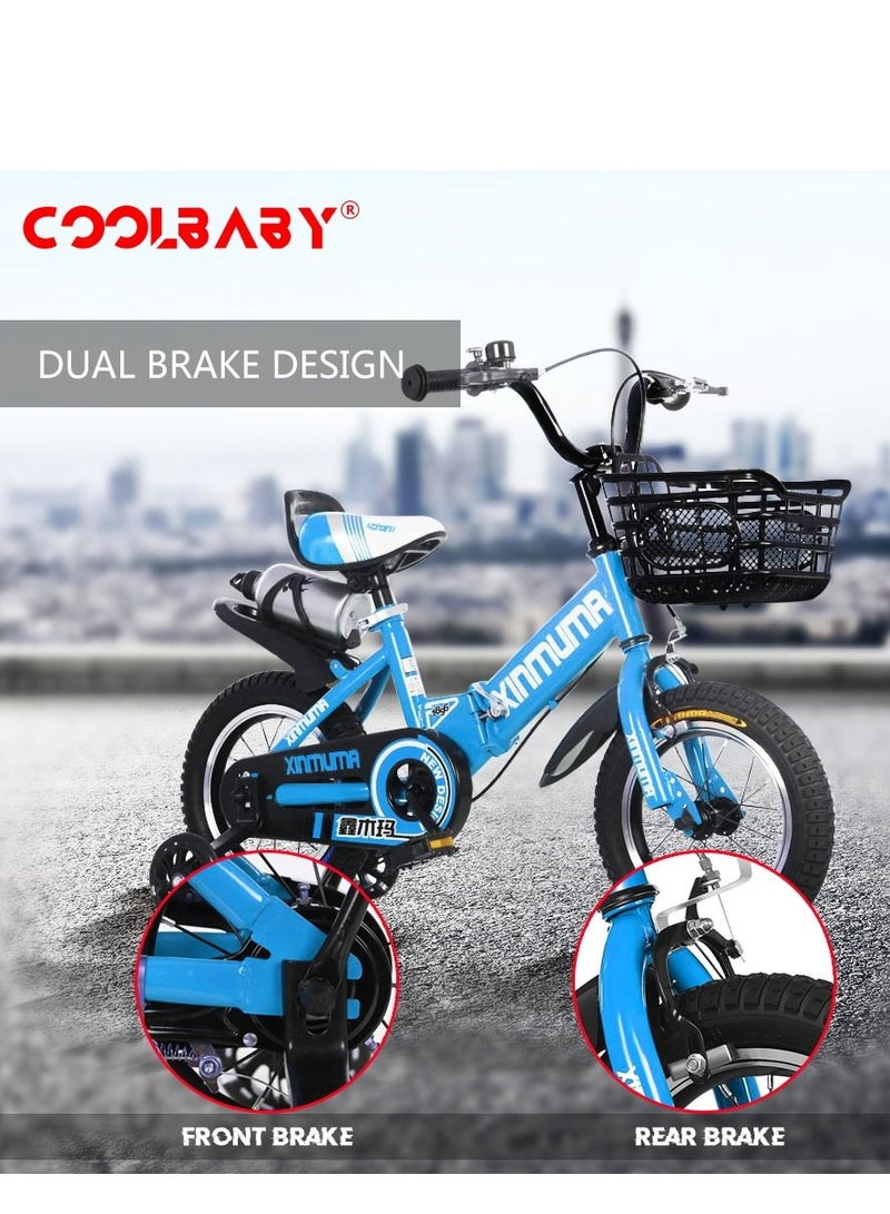 Cool Baby 16 Inch kids Bikes Bicycles with Training Wheels and Fenders - Image 2