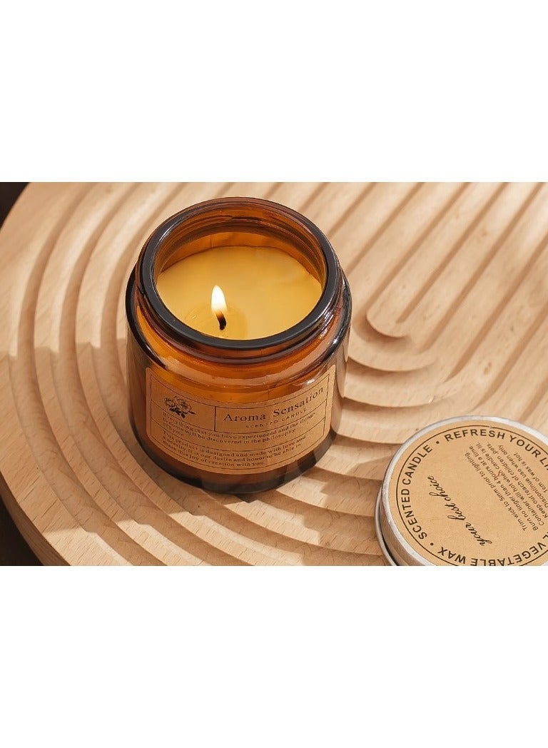 كينجمازي مجموعة شنطة ماكينة القهوة - تتضمن صندوق هدايا محمول، أدوات تحضير القهوة اليدوية، شمعة معطرة، حامل هاتف على شكل رائد فضاء + بطاقة هدية - مثالية لعشاق القهوة، هدايا أعياد الميلاد، الأعراس، وهدايا الحفلات - Image 3