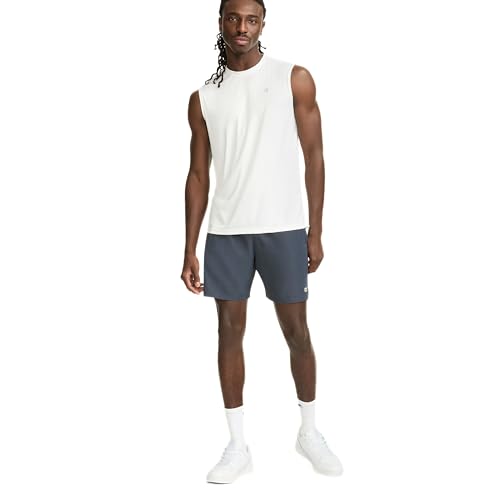 Champion Men's Athletic Muscle T-Shirt, Standard Fit, Moisture Wicking, Anti Odor, Available in Regular and Big & Tall, White, Large - Image 4