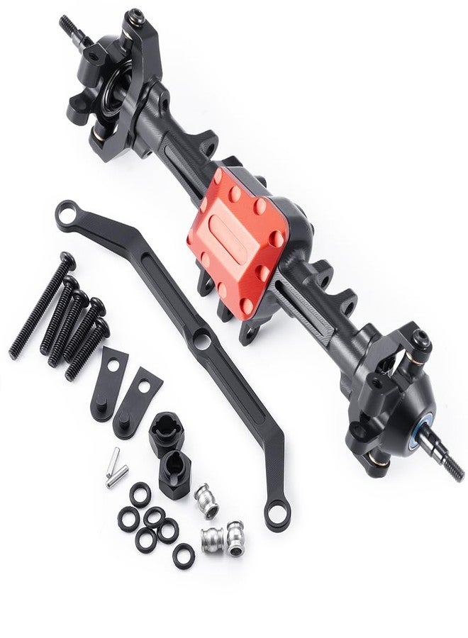 MOHERO TRX4M Standard Front Rear Axles Set Aluminum Alloy Complete Axles for 1/18 RC Crawler Car Upgrade Part (Front Axles) - Image 1