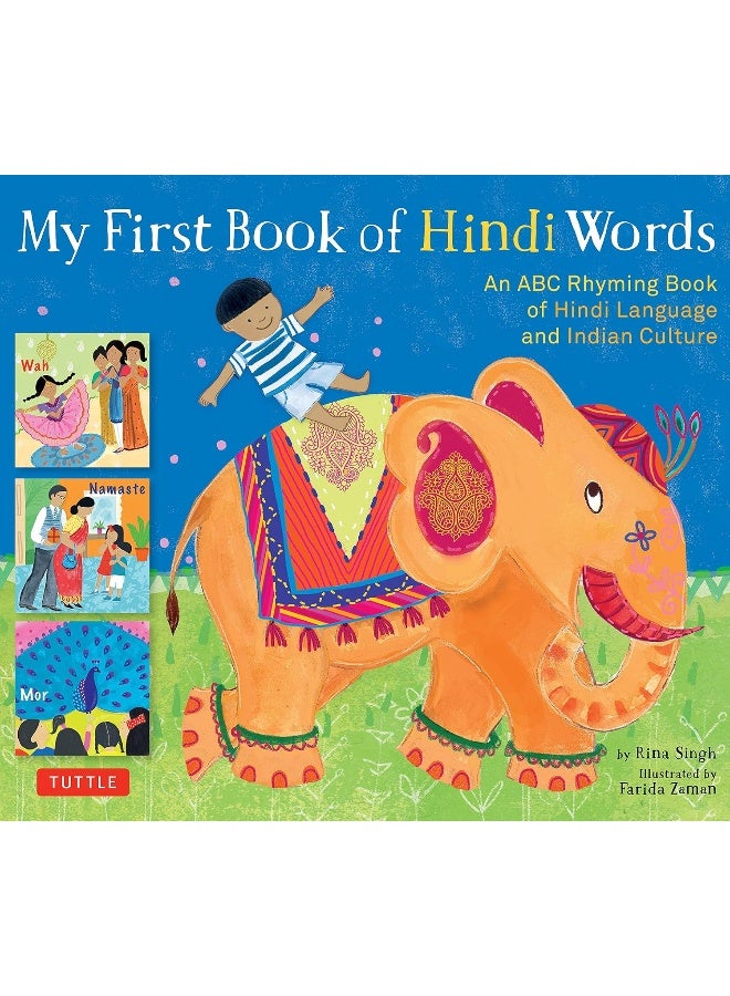 My First Book of Hindi Words: An ABC Rhyming Book of Hindi Language and Indian C