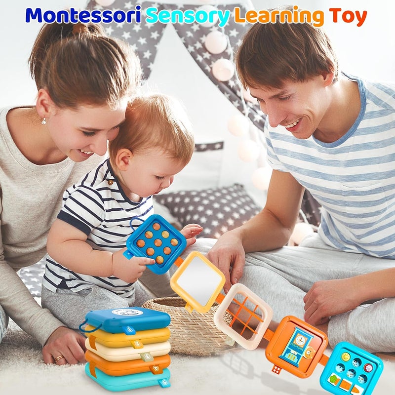 Toylfort Montessori Busy Board for 1 Year Old, Airplane Toys for Babies 6-12  Months - Image 5