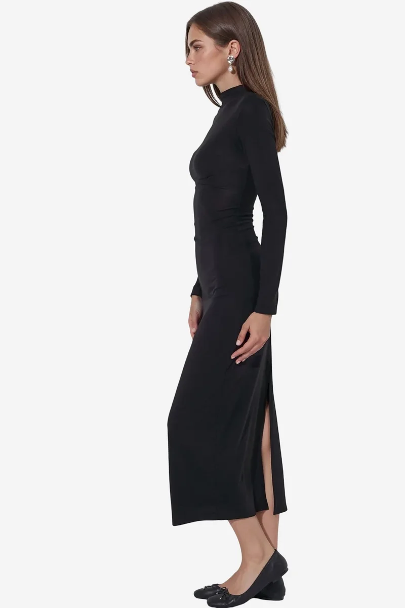 Busem BUSEM Straight Midi Jersey Dress