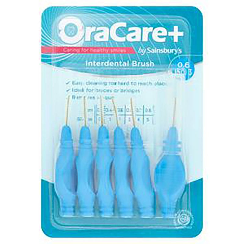 Sainsbury's Interdental Brushes 0.6mm blue - Image 2