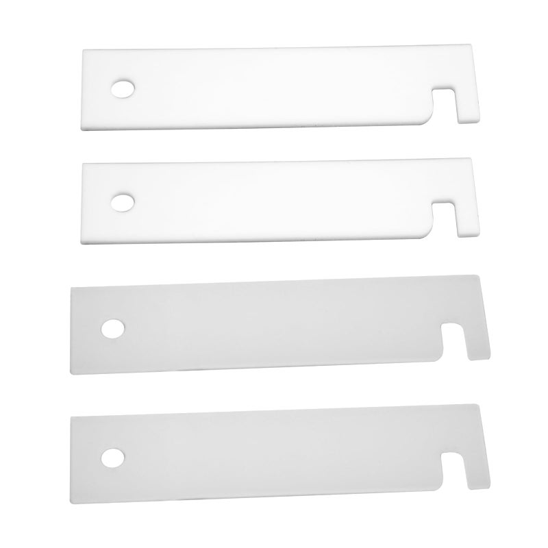 4PCS WE3M51 WE3M52 Clothes Dryer Teflon and Nylon Drum Bearing Slide Replacement Kit