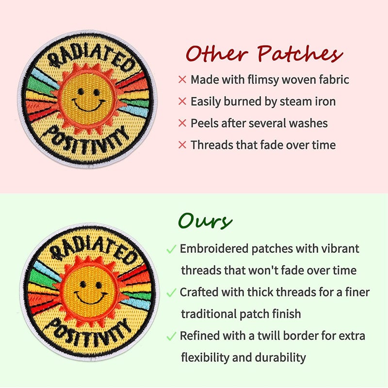 Daily Crafts Daily Crafts Single Music Patch for Designing Dress Girls Cute Sew On Clothes Bag Embroidered Badge Embroidery DIY Sewing Patches DIY  - Image 3