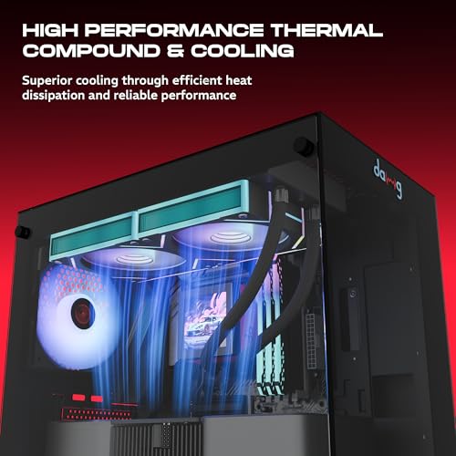 daWg L240AIO, 240Mm AIO Cooler, 3.4" IPS Detachable Type C Screen, Support Sockets - LGA 2066/ 115X/ 1200/1700/ 1851 & AM4/AM5, 2500 RPM Pump, ARGB Sync, PWM Fans, Braided Tubing (Black),Desktop - Image 5