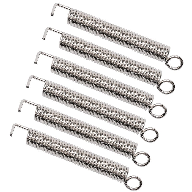 JIUWU Electric Guitar Tremolo Bridge Springs for Noiseless Tremolo Springs Pack of 6 - Image 1