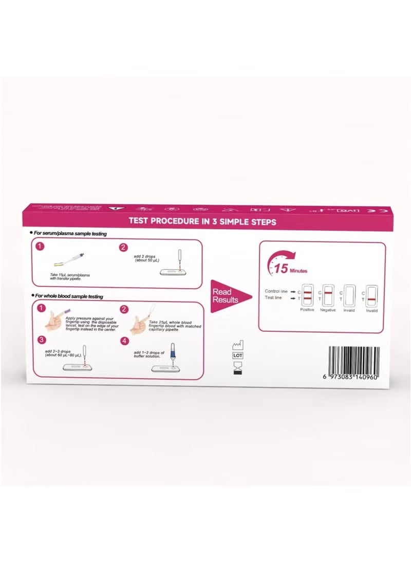 Dvot Dvot HIV 2/1 test kits AIDS test kits AIDS blood test AIDS  - Image 3