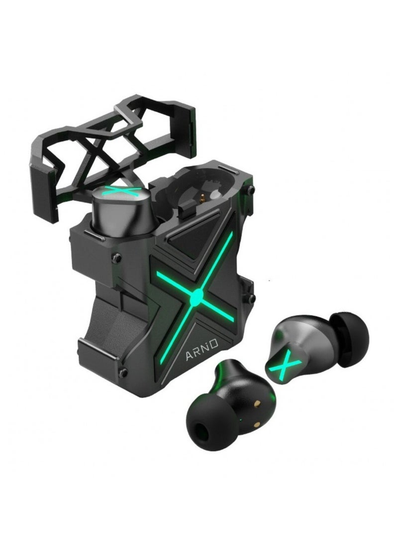 ARNO - Alloy body True wireless Bluetooth Earbuds In-ear Gaming No-delay Sports Waterproof Headset- K89 - Image 1