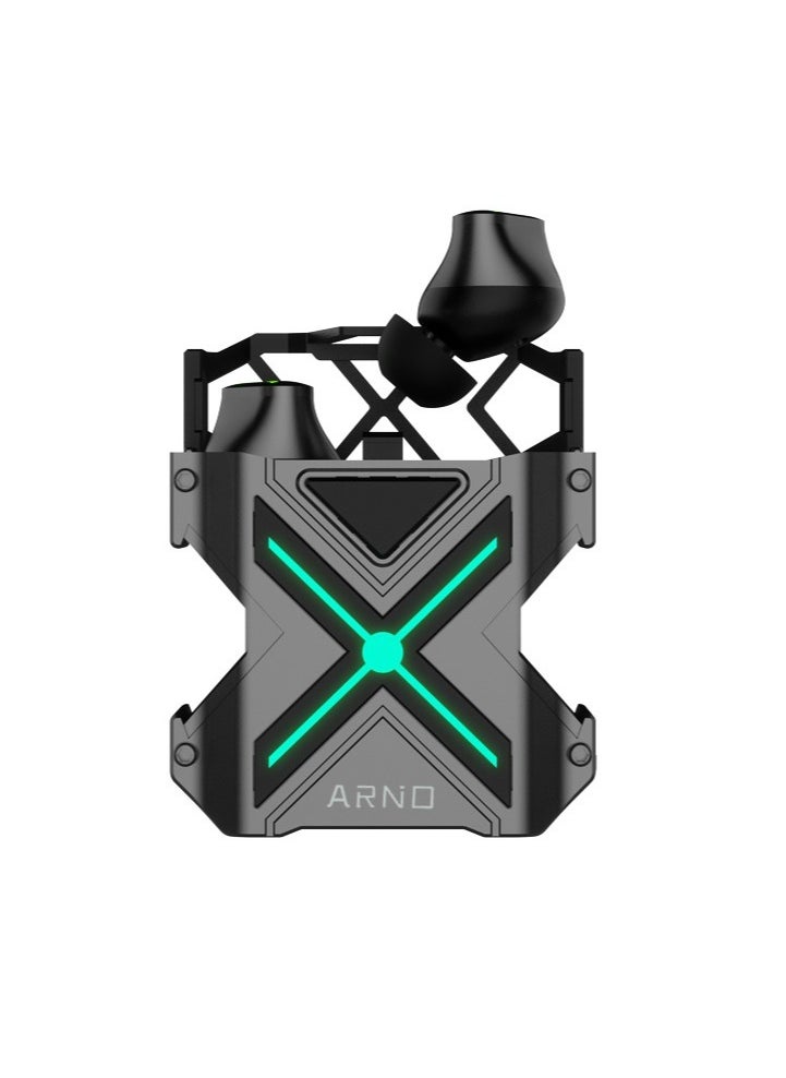 ARNO - Alloy body True wireless Bluetooth Earbuds In-ear Gaming No-delay Sports Waterproof Headset- K89 - Image 1
