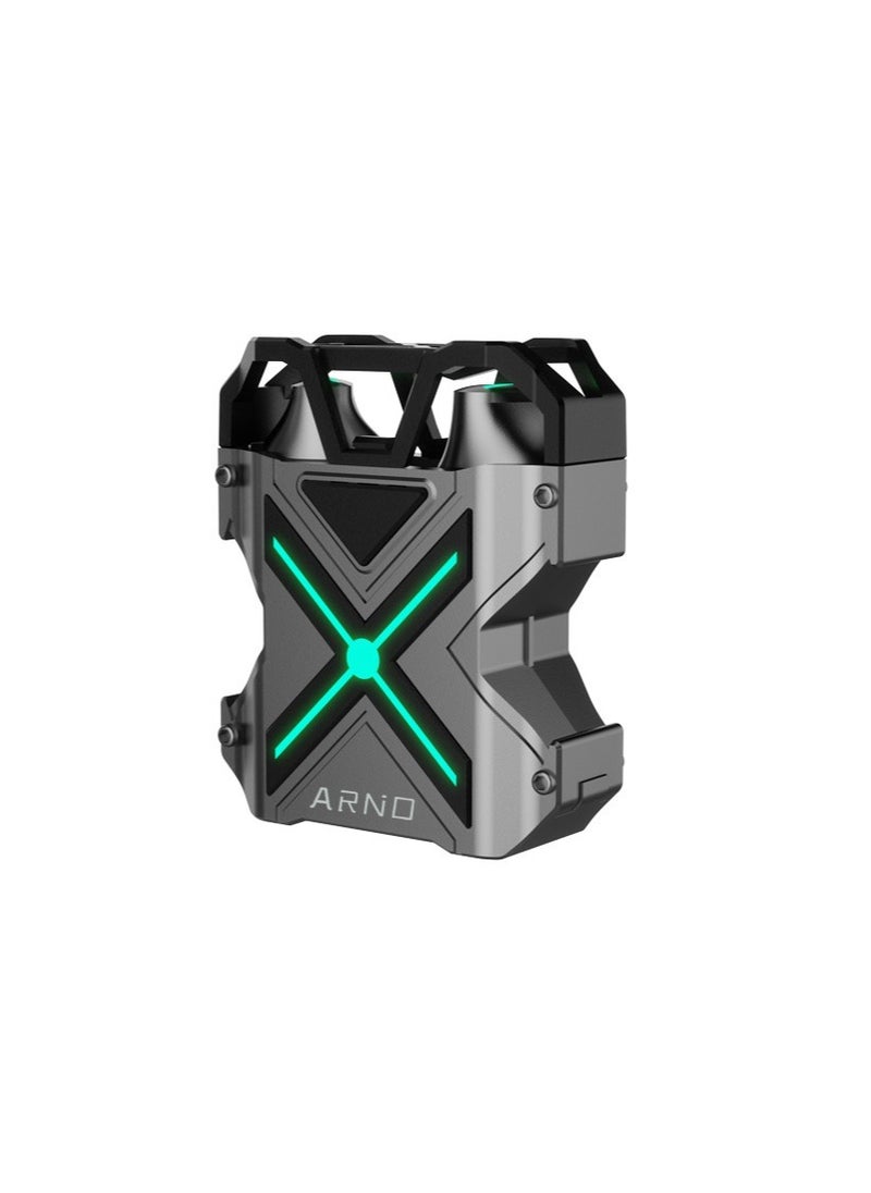 ARNO - Alloy body True wireless Bluetooth Earbuds In-ear Gaming No-delay Sports Waterproof Headset- K89 - Image 1