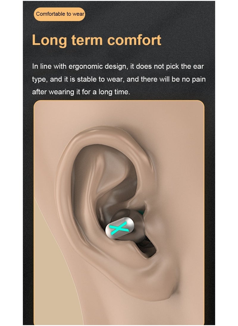 ARNO - Alloy body True wireless Bluetooth Earbuds In-ear Gaming No-delay Sports Waterproof Headset- K89 - Image 1